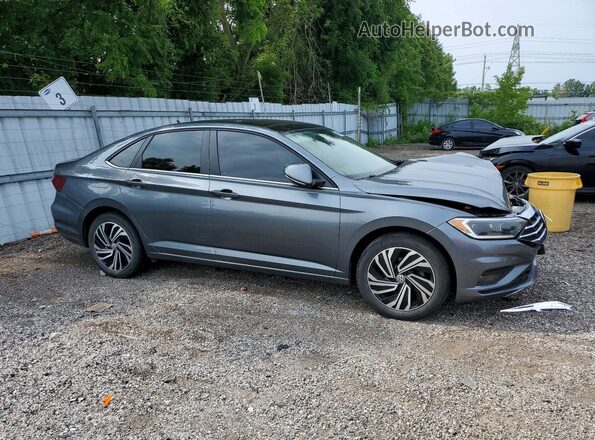 3VWG57BU7MM071706 2021 VOLKSWAGEN JETTA Gray წინა მარჯვენა
