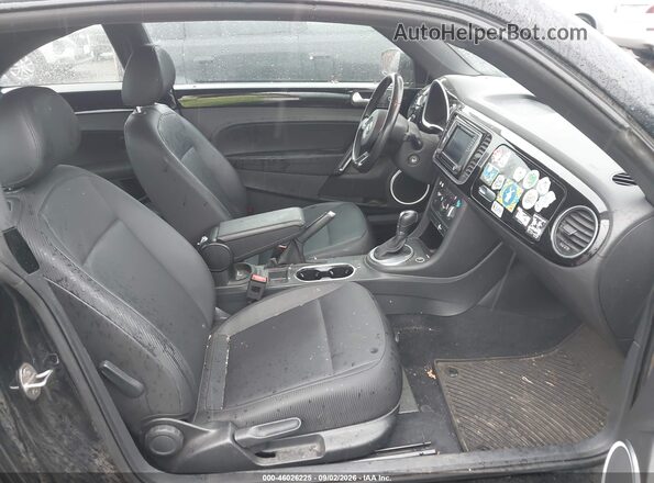 3VWJ07AT6GM616473 2016 VOLKSWAGEN BEETLE Black Вид салону спереду