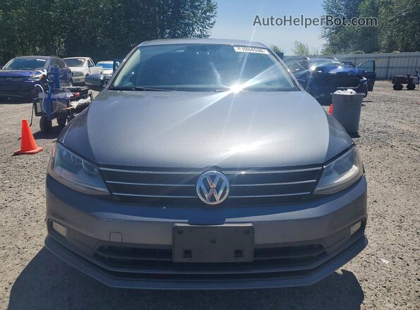 3VWL17AJ5HM259275 2017 VOLKSWAGEN JETTA Gray Vista frontal