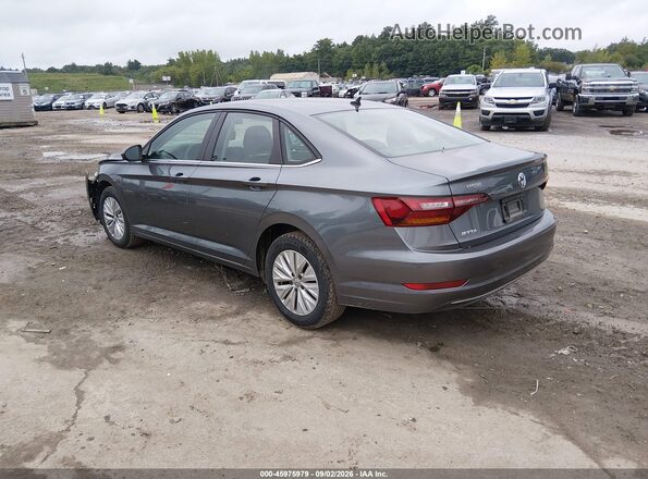 3VWN57BU1KM006466 2019 VOLKSWAGEN JETTA Серебряный Задняя левая четверть