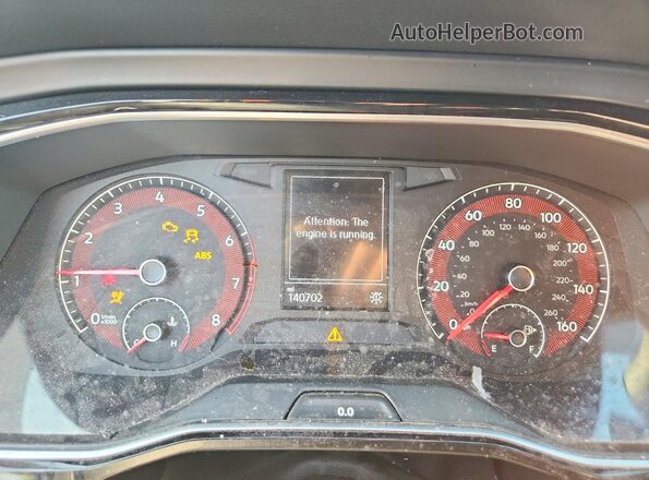 3VWN57BU2KM013121 2019 VOLKSWAGEN JETTA Blue Vista del cuadro de instrumentos