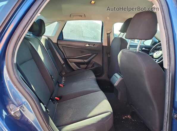 3VWN57BU2KM013121 2019 VOLKSWAGEN JETTA Blue Vista de los asientos traseros