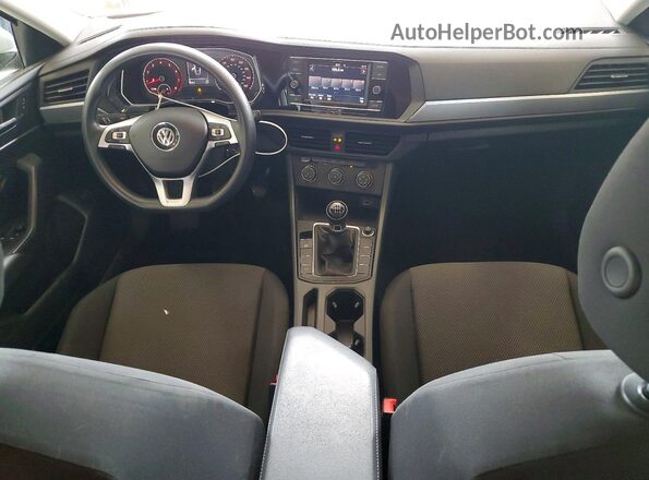 3VWN57BU2KM264933 2019 VOLKSWAGEN JETTA White Առջևի վահանակի տեսք