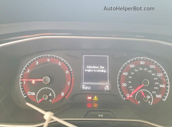 3VWN57BU2KM264933 2019 VOLKSWAGEN JETTA White Սարքավորումների վահանակի տեսք