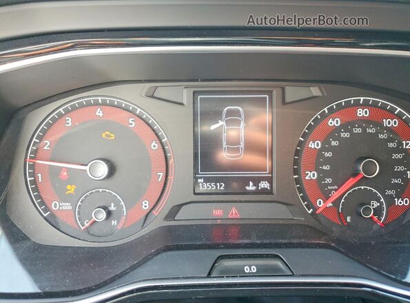 3VWN57BU8MM081250 2021 VOLKSWAGEN JETTA Gray Вид щитка приладів