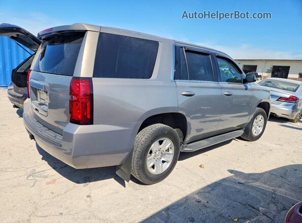 1GNSKDEC1JR221480 2018 CHEVROLET TAHOE Gray Передня права чверть