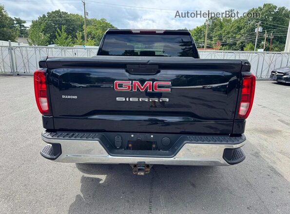 1GTP9AEH3MZ167379 2021 GMC SIERRA Черный Вид сзади