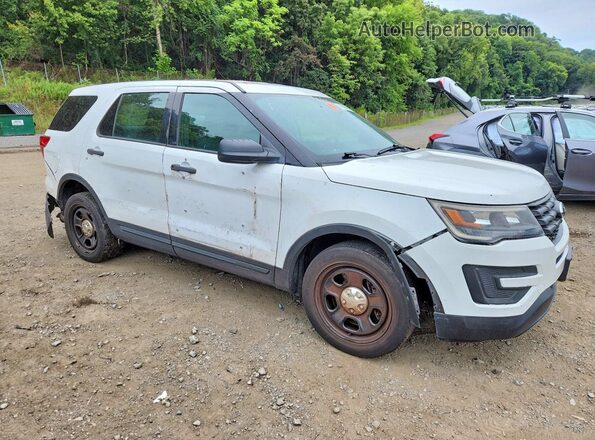 1FM5K8AR1KGA29685 2019 FORD EXPLORER White Widok z przodu