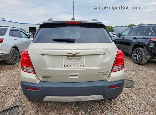 3GNCJPSB5GL116252 2016 CHEVROLET TRAX Желто-коричневый Вид салона спереди
