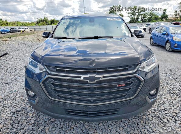 1GNERJKW4LJ265562 2020 CHEVROLET TRAVERSE Black Widok z tyłu