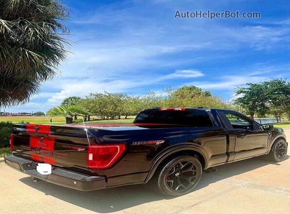 1FTMF1E50NKE08567 2022 FORD F150 Black წინა ხედი