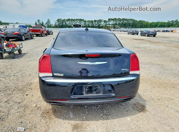 2C3CCAEG0GH151706 2016 CHRYSLER 300 Black Widok wnętrza z przodu