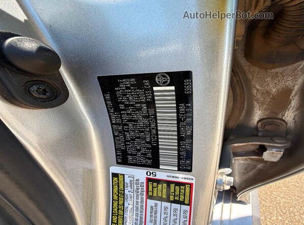 4T1C31AK3NU574100 2022 TOYOTA CAMRY Silver Widok wnętrza z tyłu
