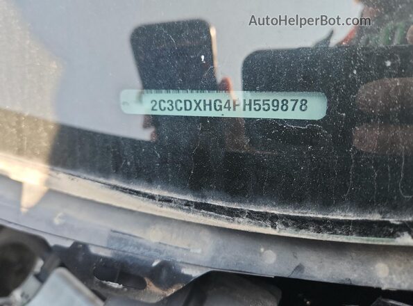 2C3CDXHG4PH559878 2023 DODGE CHARGER Black Vista de la etiqueta del VIN