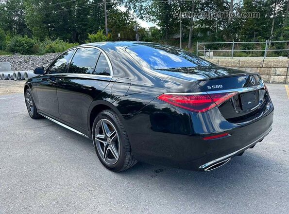W1K6G6KB9RA302570 2024 MERCEDES-BENZ S Черный Задняя правая четверть