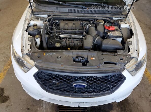 1FAHP2MK5GG111785 2016 FORD TAURUS White Widok komory silnika