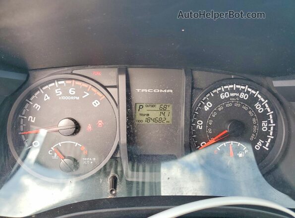 5TFRX5GN0GX064669 2016 TOYOTA TACOMA White Widok tylnych siedzeń