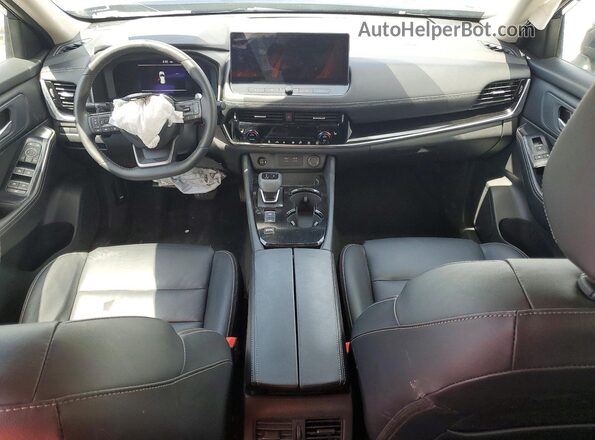 5N1BT3CA6TC687652 2026 NISSAN ROGUE Blue Widok zestawu wskaźników
