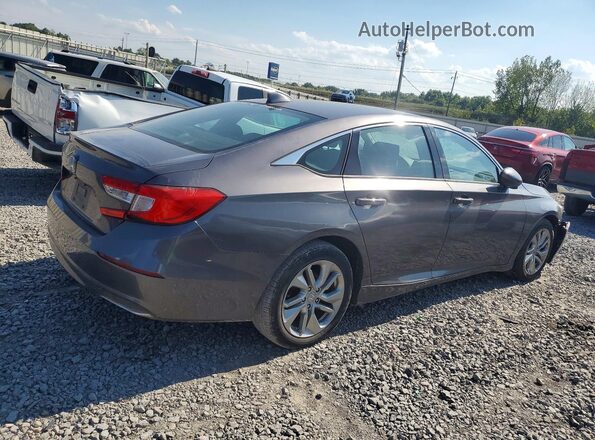 1HGCV1F10KA068348 2019 HONDA ACCORD Gray Przód prawy