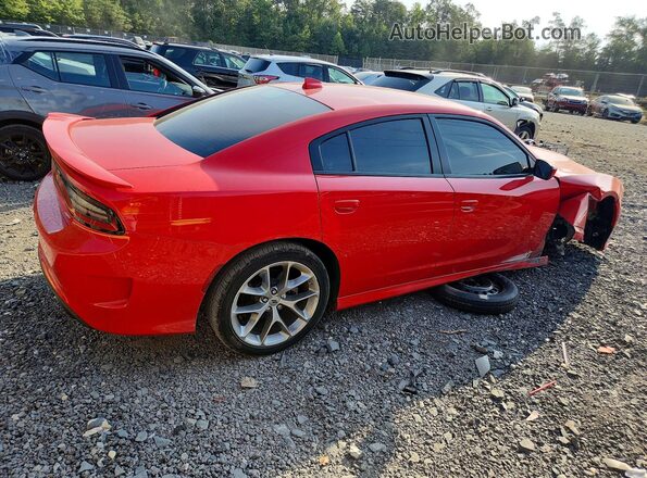 2C3CDXHG5NH161107 2022 DODGE CHARGER Red Front right
