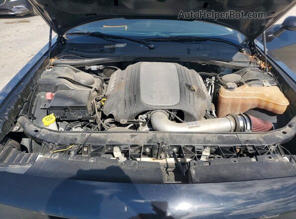 2C3CDZBT5HH587269 2017 DODGE CHALLENGER Black Շարժիչի բաժամունքի տեսք