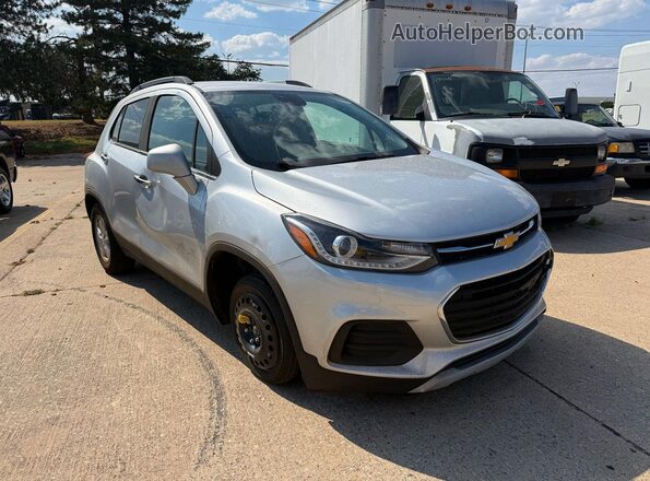 KL7CJLSB3LB016810 2020 CHEVROLET TRAX Silver Հետևի ձախ