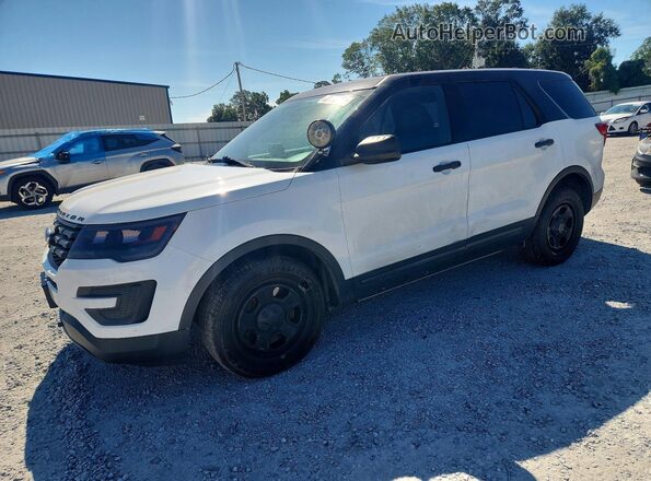 1FM5K8AR1HGE15497 2017 FORD EXPLORER Белый Задняя левая четверть