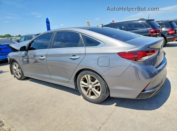 5NPE34AF4JH649232 2018 HYUNDAI SONATA Gray Tył prawy