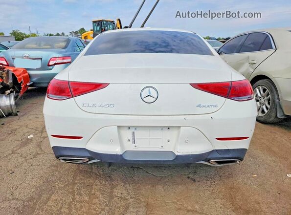 WDD2J5KBXLA050166 2020 MERCEDES-BENZ CLS-CLASS White Widok wnętrza z przodu