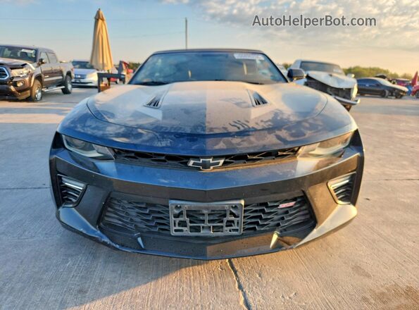 1G1FH3D73H0103509 2017 CHEVROLET CAMARO Black Вид ззаду