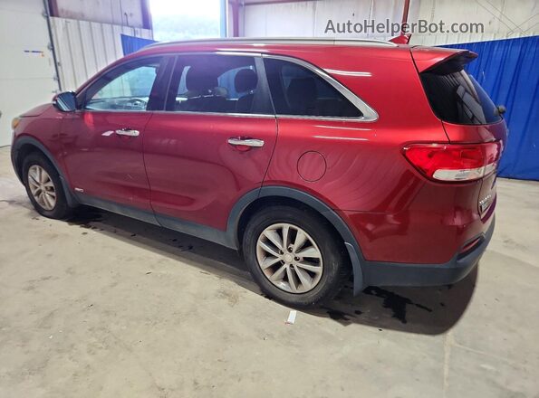 5XYPGDA30HG267722 2017 KIA SORENTO Red Rear right