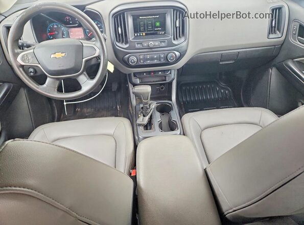 1GCHSBEA4K1145226 2019 CHEVROLET COLORADO White Vista del cuadro de instrumentos