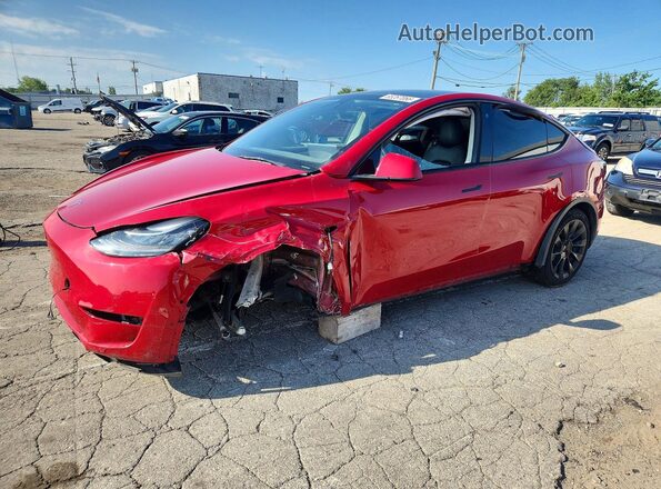 7SAYGDEE8NF325940 2022 TESLA MODEL Red Trasero izquierdo