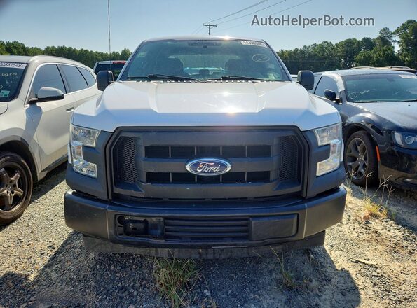 1FTEW1CF1HKD01225 2017 FORD F150 White Widok z tyłu