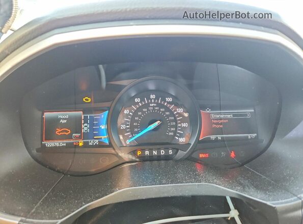 2FMPK4J90KBC58190 2019 FORD EDGE Black Vista de los asientos traseros