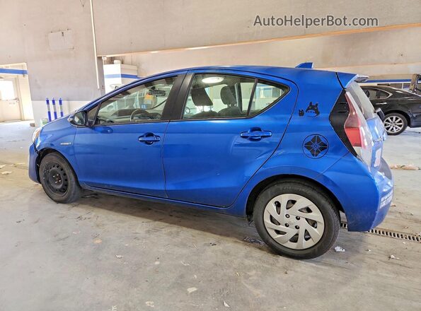 JTDKDTB39G1128926 2016 TOYOTA PRIUS Blue უკანა მარჯვენა
