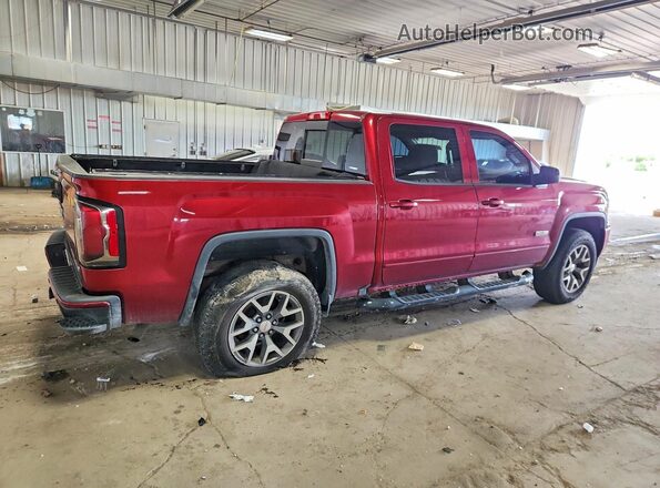 3GTU2NEC2JG284501 2018 GMC SIERRA Красный Передняя правая четверть