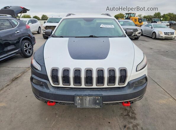1C4PJMBB6HW614478 2017 JEEP CHEROKEE White უკანა ხედი