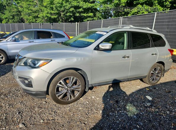 5N1DR2MN6HC902957 2017 NISSAN PATHFINDER Silver Trasero izquierdo
