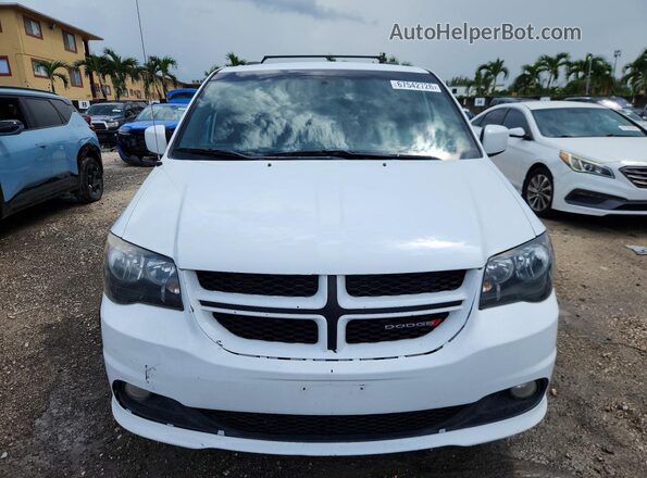2C4RDGEG0GR250056 2016 DODGE GRAND White Widok z tyłu
