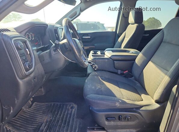 3GCPWCED7KG148459 2019 CHEVROLET SILVERADO Gray წინა პანელის ხედი
