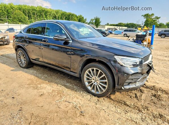 W1N0J8EB8MF916734 2021 MERCEDES-BENZ GLC-CLASS Black Front view