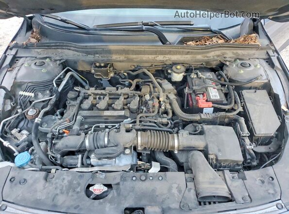 1HGCV1F15JA168119 2018 HONDA ACCORD Silver Շարժիչի բաժամունքի տեսք