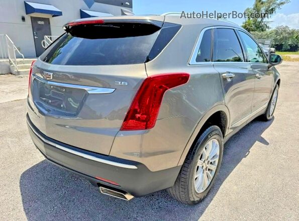 1GYKNARS2HZ240947 2017 CADILLAC XT5 Gold წინა მარჯვენა