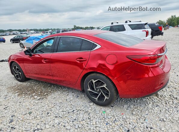 JM1GL1V50H1131631 2017 MAZDA 6 Red უკანა მარჯვენა