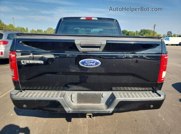 1FTEW1EP8GKD95611 2016 FORD F150 Черный Вид салона спереди