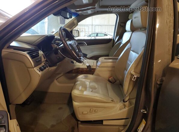1GKS2HKJXGR126772 2016 GMC YUKON Желто-коричневый Вид панели приборов
