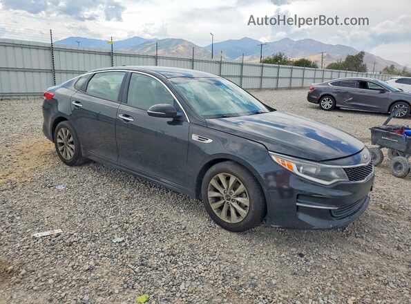 5XXGT4L31GG004649 2016 KIA OPTIMA Black Դիմացի տեսք