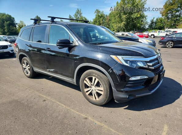 5FNYF6H84GB104159 2016 HONDA PILOT Black Вид спереду
