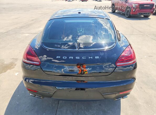 WP0AC2A70GL070111 2016 PORSCHE PANAMERA Черный Вид салона спереди
